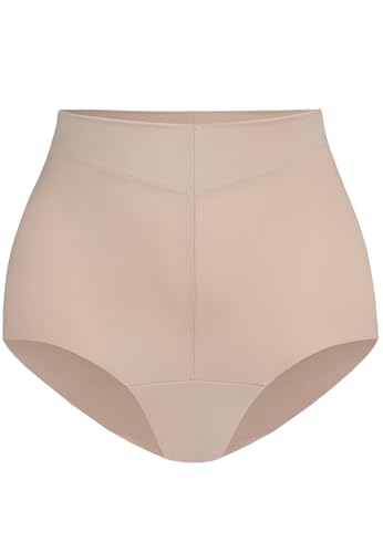 Teyli Unterhosen Damen Baumwolle Shapewear - Unterwäsche Frauen - Pantys Damen - Damen Unterwäsche - Damen-Unterhosen - Panties Damens Beige 5XL von Teyli