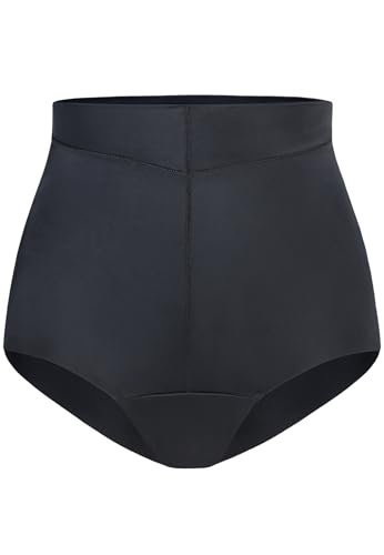 Teyli Unterhosen Damen Baumwolle Shapewear - Unterwäsche Frauen - Pantys Damen - Damen Unterwäsche - Damen-Unterhosen - Panties Damens Schwarz XL von Teyli