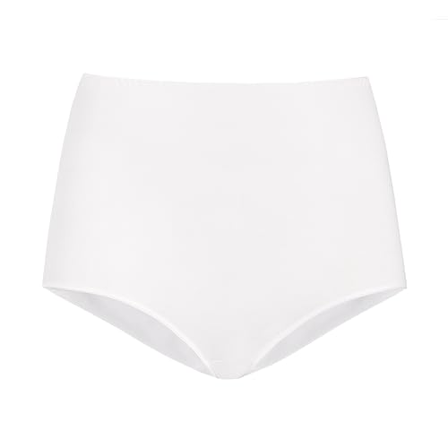 Teyli Unterwäsche Frauen Pantys Damen Bambusslip Mit hoher Haltung - Slips Damen-Unterhosen Damen Unterwäsche - Frauen Unterwäsche Pantys Damen Slips Weiß L von Teyli