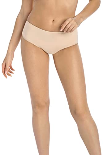 Teyli Unterwäsche Frauen Pantys Damen aus Hochwertiger Baumwolle - Slips Damen-Unterhosen Damen Unterwäsche - Unterwäsche Pantys Damen Slips Beige M von Teyli