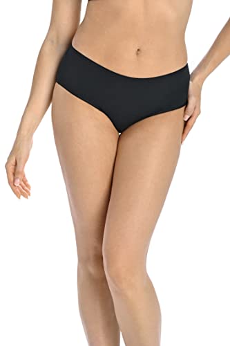 Teyli Unterwäsche Frauen Pantys Damen aus Hochwertiger Baumwolle - Slips Damen-Unterhosen Damen Unterwäsche - Unterwäsche Pantys Damen Slips Black L von Teyli