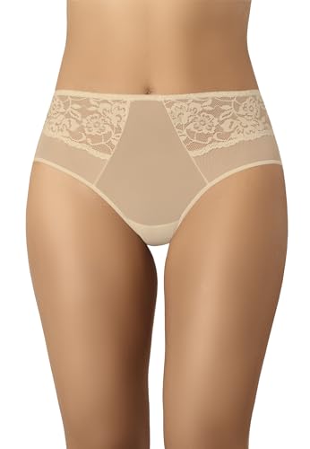 Teyli Unterwäsche Frauen Pantys Damen - Slips Women - Unterhosen Damen - Frauen Unterwäsche Pantys Slips Women Beige M von Teyli
