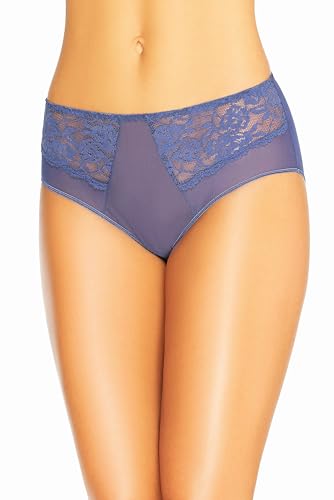 Teyli Unterwäsche Frauen Pantys Damen mit Hoher Taille - Slips Damen-Unterhosen - Frauen Unterwäsche Pantys Slips Blau XL von Teyli