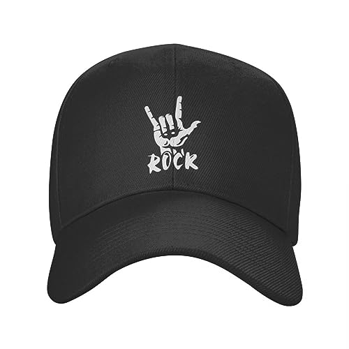 Baseball Cap Snapback Sonnenhut Classic Heavy Metal Rock Musik Baseball Cap Damen Herren individuell verstellbar Unisex Papa Hut Hip Hop Hip Hop Geburtstagsgeschenk von TeysHa