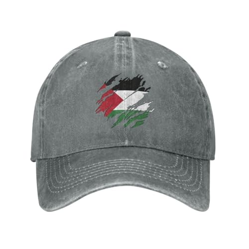 Baseballkappe Hip-Hop Sonnenhut Custom Cotton Palestine Always Baseball Cap Männer Frauen Verstellbar Palästinenser Papa Hut Streetwear Snapback von TeysHa