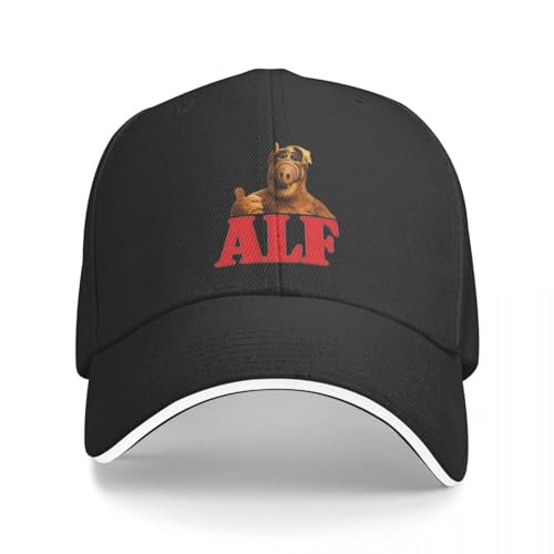 Baseballkappe Snapback Sonnenhut Alien Life Form ALF The Animated Series Sonnenschutzkappe Sonnenblende Hip Hop Caps Cowboyhut Schirmmützen Männer Frauen von TeysHa