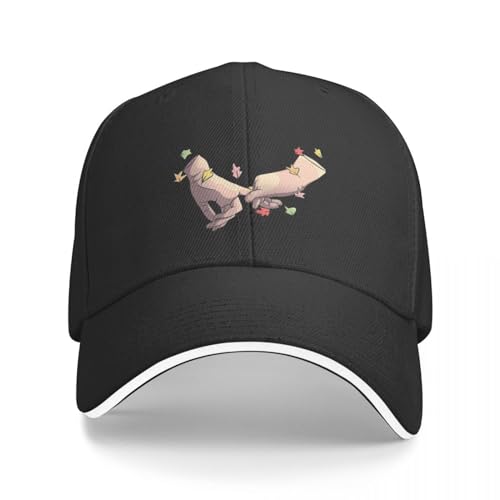 Baseballkappe Snapback Sonnenhut Baseballkappen LGBT-Cartoon-Sandwich-Hüte Unisex verstellbar Papa-Mütze Reisegeschenk Männer und Frauen von TeysHa