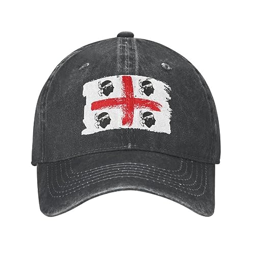 Baseballkappe Snapback Sonnenhut Benutzerdefinierte Baumwolle Italien Sardinien Wappen Baseballkappe Männer Frauen Verstellbar Sardinien Flagge Vier Mauren Papa Hut Sport Hip Hop Geburtstagsgeschenk von TeysHa
