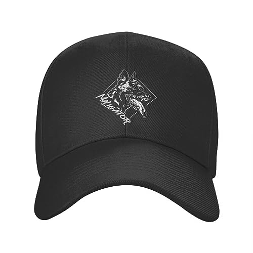 Baseballkappe Snapback Sonnenhut Benutzerdefinierte belgischer Malinois Maligator Hund Baseballkappe Hip Hop Männer Frauen verstellbar Belgischer Schäferhund Papa Hut Herbst Snapback Caps Hip Hop von TeysHa