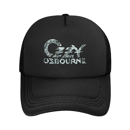 Baseballkappe Snapback Sonnenhut Custom Heavy Metal Baseball Cap Männer Frauen Hip Hop Musik Ozzy Oschester Verstellbare Trucker Mütze Herbst Männer Frauen von TeysHa