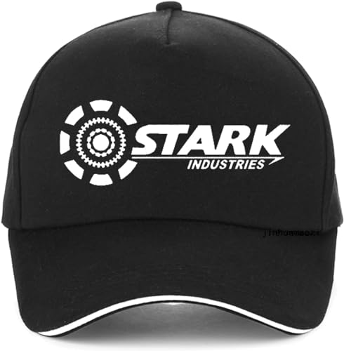 Baseballkappe Snapback Sonnenhut Outdoor Herren Hut Tony Stark Baseball Cap Baumwolle Casual Männer Papa Cap 2020 Sommer Snapback Hut Knochen Geschenk Männer Frauen von TeysHa