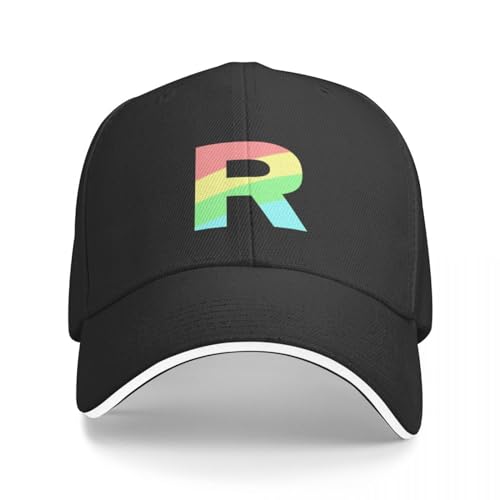 Baseballkappe Snapback Sonnenhut Team Rainbow Rocket Classic T Shirt Cap Baseball Cap Sun Cap Eimer Hut Hut Luxus Hut weiblich Herren Männer Frauen von TeysHa