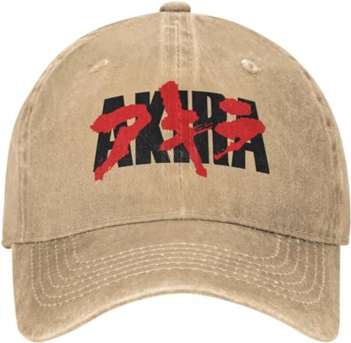 TeysHa Baseballkappe Snapback Sonnenhut Bloody Akira Unisex Baseballkappe Comic Distressed Washed Hats Cap Retro Outdoor-Aktivitäten Unstrukturierte weiche Kopfbedeckung Geschenk von TeysHa