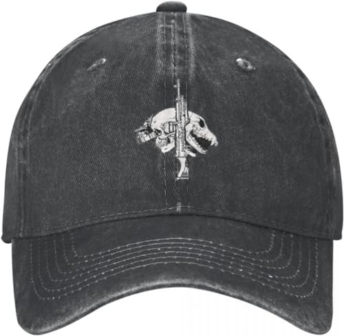 TeysHa Baseballkappe Snapback Sonnenhut Forward Observations Group GBRS Baseballkappe Vintage Distressed Denim Washed Sun Cap Outdoor Running Golf Caps Hut Geschenk Männer Frauen von TeysHa