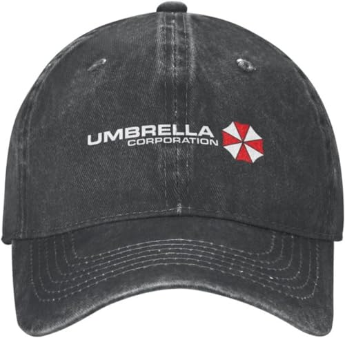 TeysHa Baseballkappe Snapback Sonnenhut Herren Coole Baumwolle Umbrella Corporations Baseballkappe Damen Herren personalisierbar verstellbar für Erwachsene Videospiel Papa-Mütze Frühlingsgeschenk von TeysHa