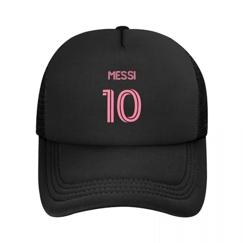 TeysHa Baseballkappe Snapback Sonnenhut Messi Baseballkappe Männer Frauen Fußball Baseballkappe Atmungsaktiv Klassische Kappe Männer Frauen von TeysHa