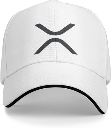 TeysHa Baseballkappe Snapback Sonnenhut XRP Crypto Logo Stock Baseball Cap Beach Hat Golf Hat Caps für Männer und Frauen Männer Frauen von TeysHa