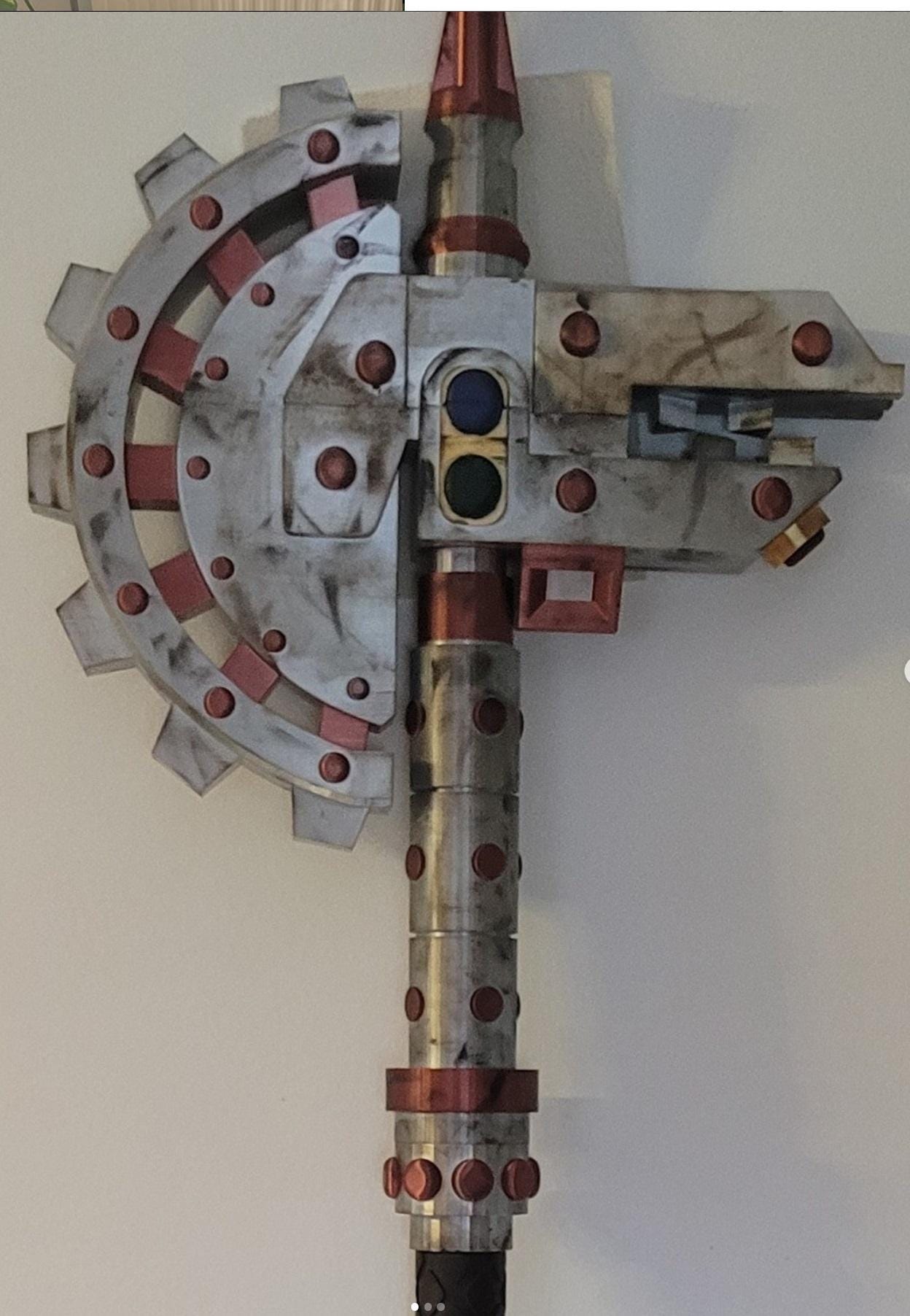 Vollständig Modulare Minissian Axt | Custom Sci-Fi Cosplay Waffen Kit 4-Farbig Konfigurierbar M8 Gewinde System Vollständig Modulare Minissian Axt | Custom Sci-Fi Cosplay Waffen Kit 4-Farbig Konfigurierbar M8 Gewinde System von ThairneCosplayShop