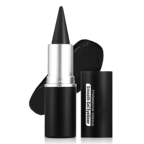 Eyeliner Wasserfest, Schwarz Matte Eyeliner Stift Gel, Schnell Trocknender & Wischfester Kajalstift für den idealen Lidstrich Ein Alltägliches, Pigmentiert & Lang Anhaltendes Augen Make Up Pen Eyeliner Wasserfest, Schwarz Matte Eyeliner Stift Gel, Schnell Trocknender & Wischfester Kajalstift für den idealen Lidstrich Ein Alltägliches, Pigmentiert & Lang Anhaltendes Augen Make Up Pen von Thalixiry