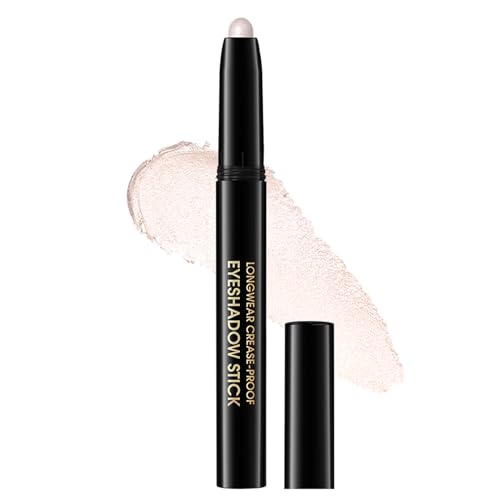 Glitzer Lidschatten Stift, Galaxy Glitter Eyeshadow Stick, Wasserfest & Langanhaltend Lidschattenstift Metallic Finish, Hochpigmentiert Shimmer Crayon Eyeliner Creme, Glänzend Knitterfrei Augen Makeup von Thalixiry