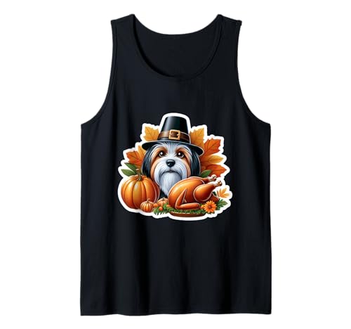 Thanksgiving Biewer Terrier Hundebesitzer Liebhaber Lustig Mama Papa Tank Top Thanksgiving Biewer Terrier Hundebesitzer Liebhaber Lustig Mama Papa Tank Top von Thanksgiving Biewer Terrier Dog Owner Products