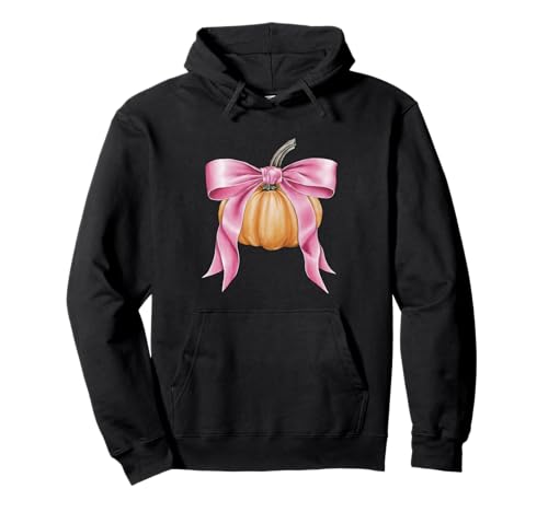 Kokette Schleife Rosa Kürbis Thanksgiving Rustikal Herbst Mädchen Pullover Hoodie Kokette Schleife Rosa Kürbis Thanksgiving Rustikal Herbst Mädchen Pullover Hoodie von Thanksgiving Fall Themed Small Gifts INC