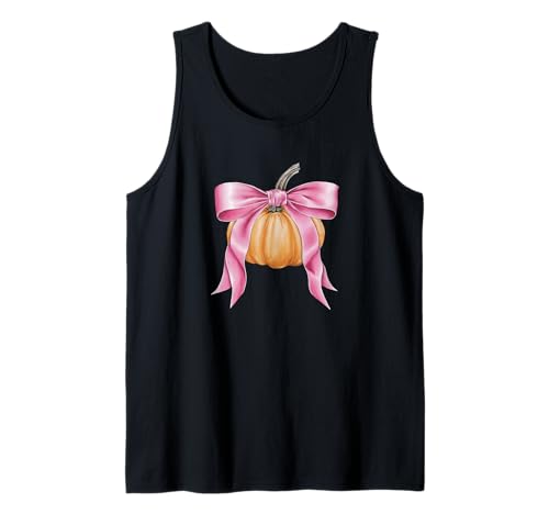 Kokette Schleife Rosa Kürbis Thanksgiving Rustikal Herbst Mädchen Tank Top Kokette Schleife Rosa Kürbis Thanksgiving Rustikal Herbst Mädchen Tank Top von Thanksgiving Fall Themed Small Gifts INC