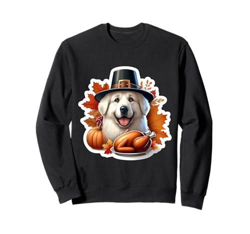 Thanksgiving, große Pyrenäen-Hundebesitzerin, Liebhaberin, lustige Truthahn-Mama Sweatshirt Thanksgiving, große Pyrenäen-Hundebesitzerin, Liebhaberin, lustige Truthahn-Mama Sweatshirt von Thanksgiving Great Pyrenees Dog Owner Products