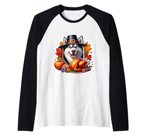 Thanksgiving Sibirischer Husky Hund Besitzer Liebhaber Lustige Türkei Mama Raglan Thanksgiving Sibirischer Husky Hund Besitzer Liebhaber Lustige Türkei Mama Raglan von Thanksgiving Siberian Husky Dog Owner Products