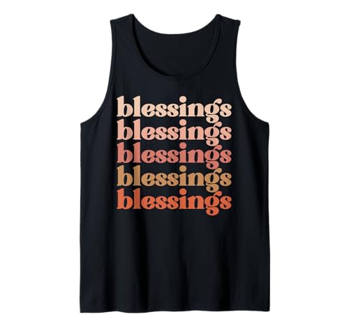 Segen Thanksgiving Männer Frauen Kinder Jungen & Mädchen Tank Top von Thanksgiving shopp