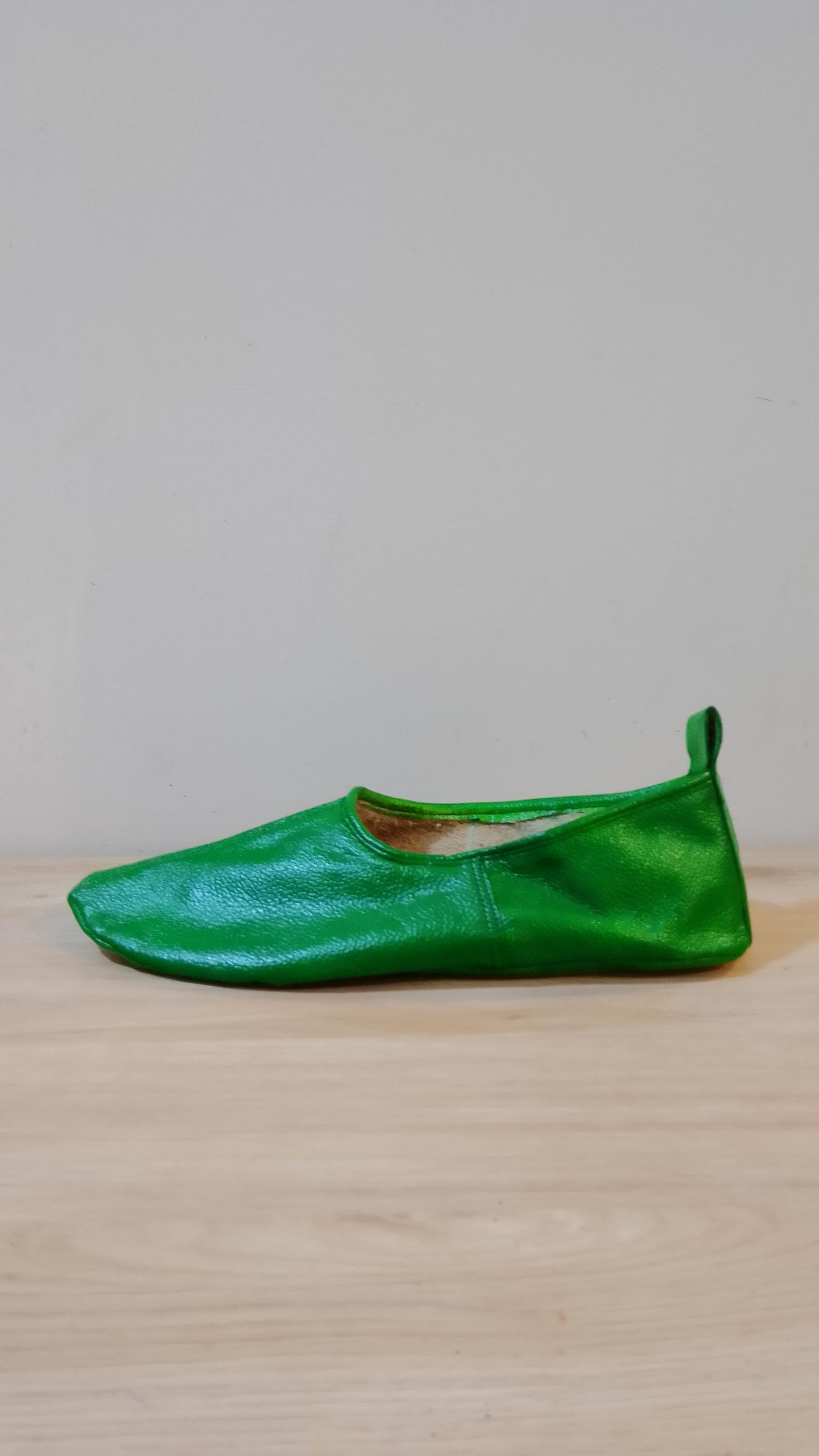 Luxus Leder Hausschuhe, Reise Indoor Schuh Luxus Leder Hausschuhe, Reise Indoor Schuh von Thaqafah
