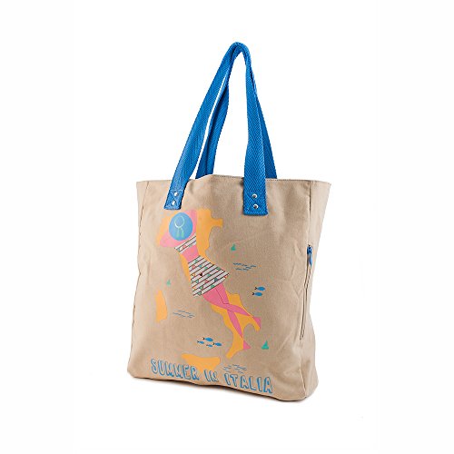 That's Italia Summer in Italien Shopper für Damen, Canvas, mehrfarbig von That's Italia