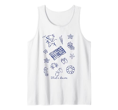 Das ist eine weitere Bachelorette-Party-Reise für italienische Mädchen Tank Top Das ist eine weitere Bachelorette-Party-Reise für italienische Mädchen Tank Top von That's amore fisherman aesthetic sardine coastal