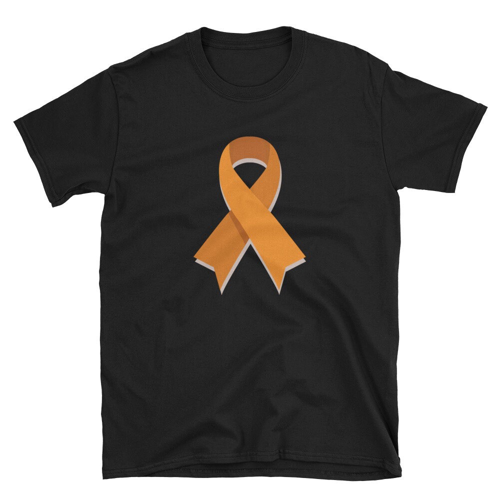 Orange Ribbon Cancer Awareness T-Shirt, Überlebendes Geschenk von ThatCoolTShirt