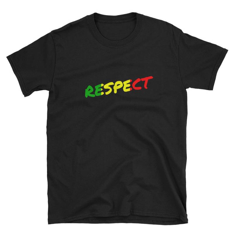 Rasta Repekt T-Shirt - Jamaika Flagge Geschenk von ThatCoolTShirt