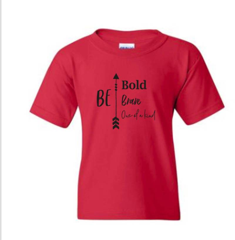Kinder T-Shirt - Sei Tapfer, Seien Sie Mutig, Gehören Zu Einer Art Inspiration-Shirt von ThatGoodlifeshop