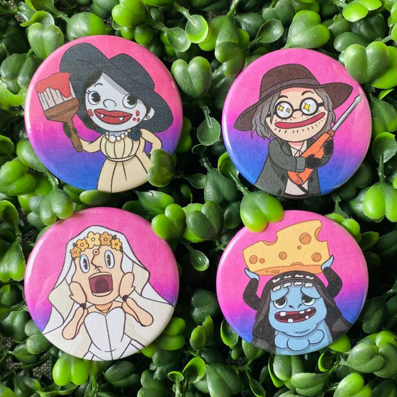 Resident Evil Village Puppet Buttons von ThatLilBeanSprout