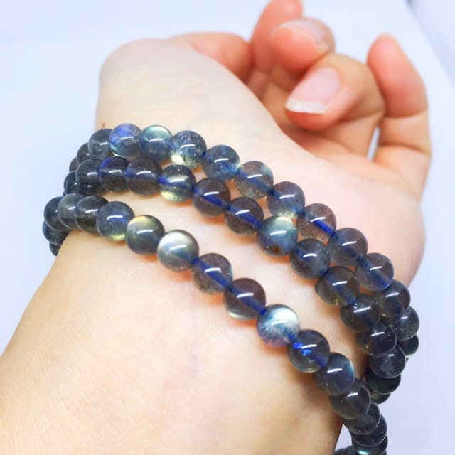 Aaa Labradorit Armband, Multi Layer Edelstein Einzigartige Geschenke, Starker Blauer Schimmer, Weihnachtsgeschenk, Schutz Schmuck, Beste Geschenke Aaa Labradorit Armband, Multi Layer Edelstein Einzigartige Geschenke, Starker Blauer Schimmer, Weihnachtsgeschenk, Schutz Schmuck, Beste Geschenke von ThatStoneStudio