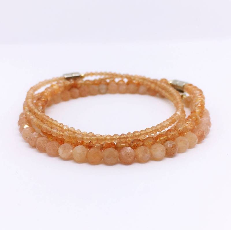 Zartes Sonnenstein Armband, Sonnenstein-Armband, Perlenarmband, Perlen Schmuck Zum Valentinstag Zartes Sonnenstein Armband, Sonnenstein-Armband, Perlenarmband, Perlen Schmuck Zum Valentinstag von ThatStoneStudio