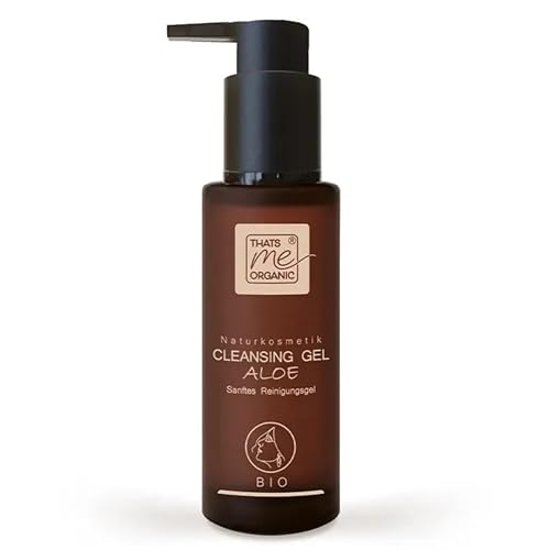 Thats me Organic Bio Cleansing Gel (100ml) – Sanfter Porenreiniger Gesicht für empfindliche & fettige Haut – Entfernt Makeup ohne Reizung – Feuchtigkeitsspendende Gesichtsreinigung - Bio von Thats me organic