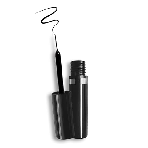 Thats me organic Bio-Eyeliner Rockabilly Chick – Eyeliner schwarz mit intensiver Farbe und präziser Anwendung – Mit Aloe Vera, Hyaluron und Mandelöl – Vegan und Bio-Naturkosmetik zertifiziert von Thats me organic