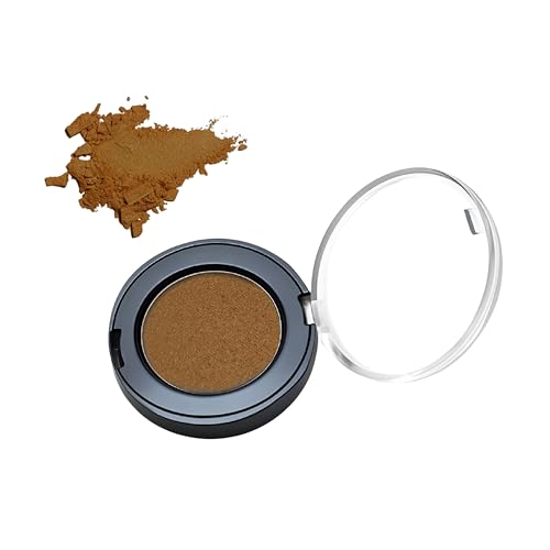 Thats me organic Lidschatten Metallic Copper – Hochwertige Mineralpigmente für samtige Textur und langanhaltendes Finish – Mit Mandel-und Hagebuttenöl – Bio-Naturkosmetik zertifiziert von Thats me organic