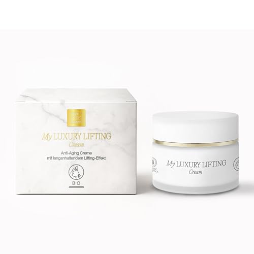 Thats me organic My Luxury Lifting Cream 50 ml – Gesichtspflege mit Sofort Lifting Effekt – Antifaltencreme Soforteffekt vegan – Tagescreme & Nachtcreme für Damen & Herren – Botulinumfrei von Thats me organic