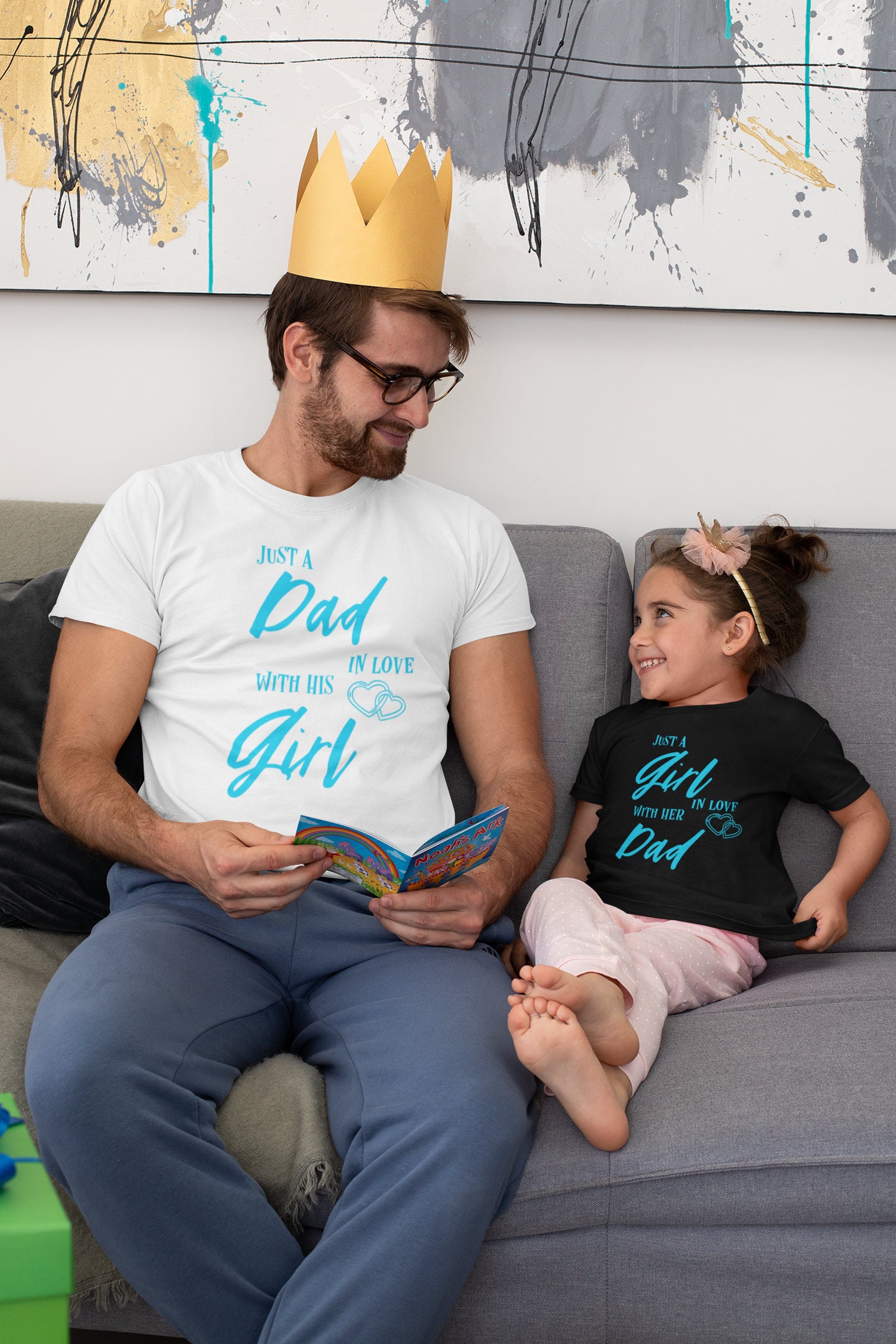 Vatertag Passende Shirts, Papa Und Tochter T-Shirts, Passendes Vater Kind Shirt, Geschenk, Geschenk Für Papa, Baby Kleinkind Shirt von ThatsMyFit