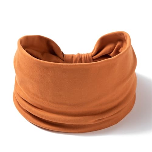 Thayakii Sportstirnband Damen, elastisches Haarband, schweißabsorbierendes Fitness Kopftuch, Fashion Outdoor Sport Stirnband (Braun) von Thayakii