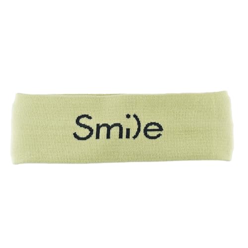 Thayakii Stirnband Damen Yoga Fitness Dünn Sport Antitranspirant Haar Bandana Stirnband Haarband (hellgelb, Unisex-Größen) von Thayakii