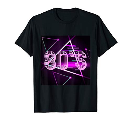 Coole 80s Damen & Herren Retro Kleidung Oldschool Outfit T-Shirt von The 80s Party Kleidung 80er Jahre Achtziger Outfit