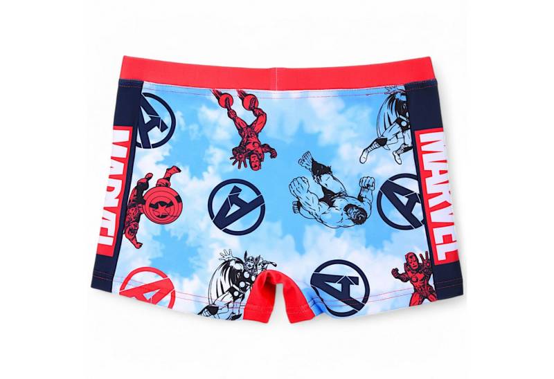 The AVENGERS Badehose Marvel Schwimmhose - Jungen Bademode Gr. 104- 140 cm von The AVENGERS