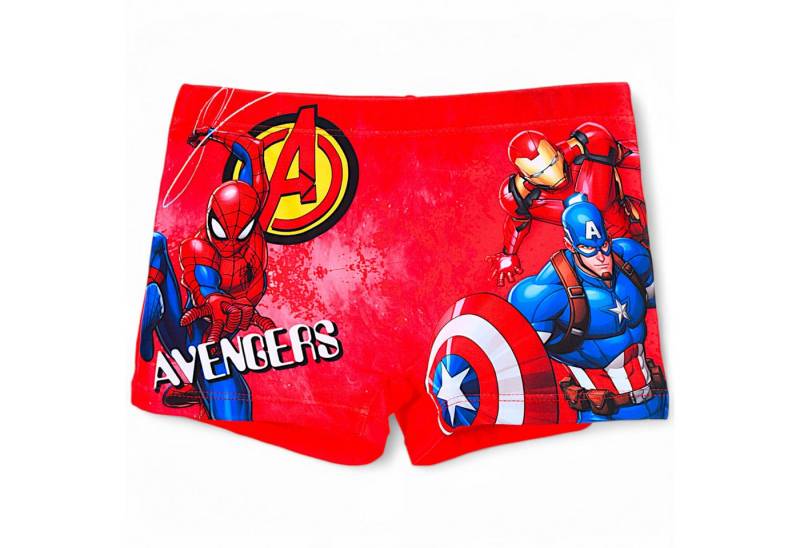 The AVENGERS Badehose Marvel Schwimmhose - Jungen Bademode Gr. 104- 140 cm von The AVENGERS