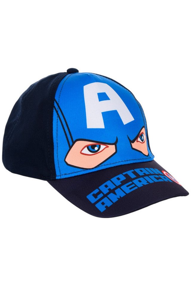 The AVENGERS Baseball Cap Captain America Jungen Sommerkappe Größe 52-54 cm von The AVENGERS